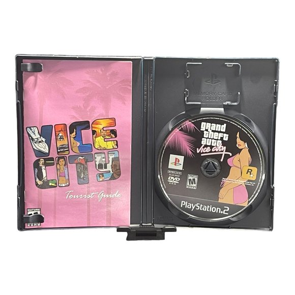 Grand Theft Auto: Vice City - Sony PlayStation 2‎ PS2 With Manual No Map - Picture 3 of 3
